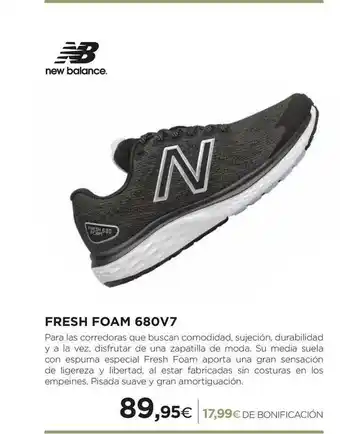 El Corte Inglés Fresh Foam 680v7 oferta