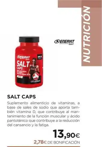 El Corte Inglés Salt Caps oferta