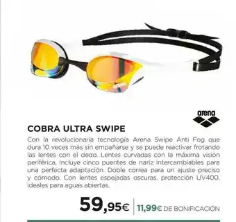 El Corte Inglés Cobra Ultra Swipe Arena oferta