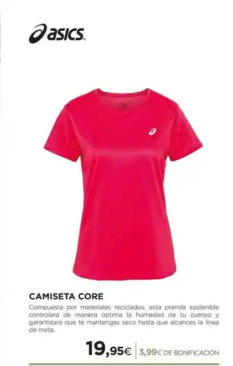 El Corte Inglés Asics Camiseta Core oferta