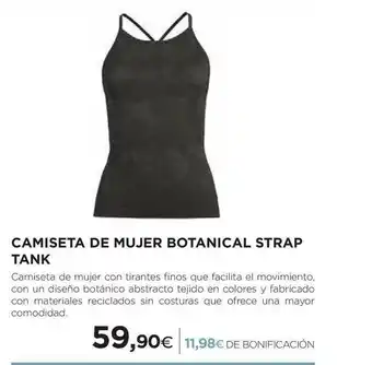 El Corte Inglés Camiseta De Mujer Botanical Strap Tank oferta