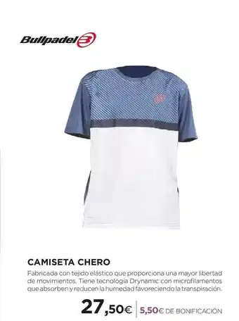 El Corte Inglés Bullpadel Camiseta Chero oferta