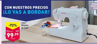 ALDI SINGER Ⓡ Máquina de coser oferta