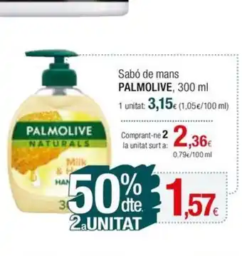 Condis Sabó de mans PALMOLIVE, 300 ml oferta