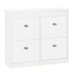 Brico Depôt Mueble Zapatero Melamina Blanco 98x24x83cm oferta