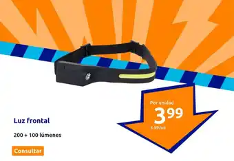 Action Luz frontal oferta