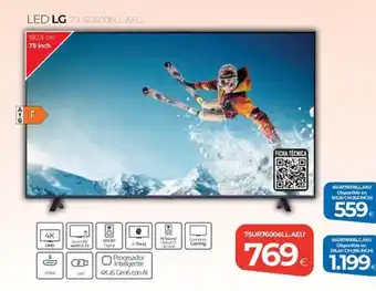Tien 21 LED LG 75UR76006LLAEU oferta