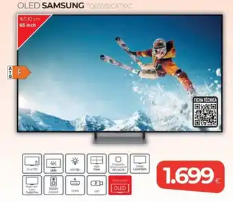 Tien 21 OLED SAMSUNG TQ65592CATXXC oferta