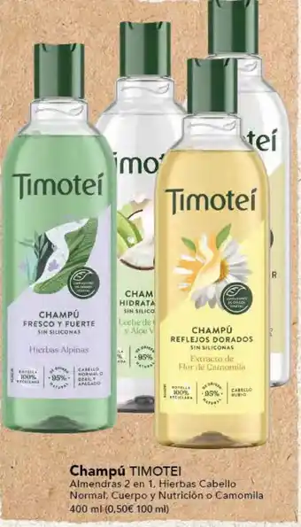 Gadis Champú TIMOTEI oferta