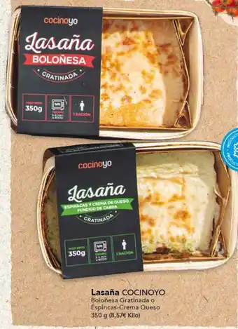 Gadis Lasaña COCINOYO oferta