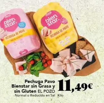 Gadis Pechuga Pavo Bienstar sin Grasa y sin Gluten EL POZO oferta