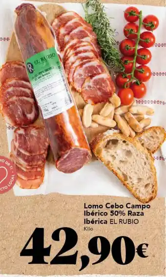 Gadis Lomo Cebo Campo Ibérico 50% Raza Ibérica EL RUBIO oferta