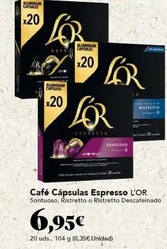 Gadis Café Cápsulas Espresso L'OR oferta