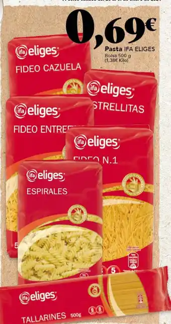 Gadis Pasta IFA ELIGES oferta