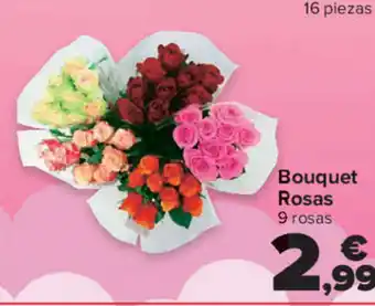 Carrefour Market Bouquet Rosas 9 rosas oferta
