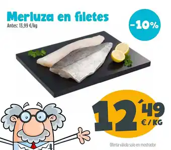 AhorraMas Merluza en filetes oferta