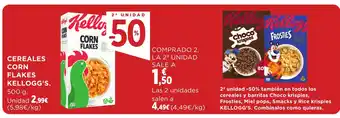Hipercor CEREALES CORN FLAKES KELLOGG'S. oferta