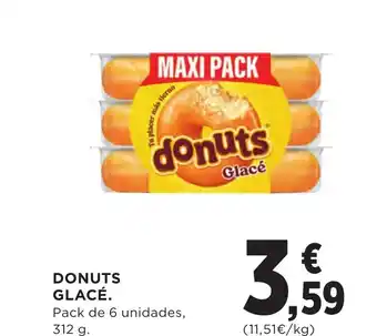Hipercor DONUTS GLACÉ. oferta