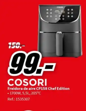 MediaMarkt Freidora de aire CP158 Chef Edition oferta