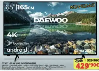 Dynos Informática TV 65" LED 4K UHD D65DM54UAMS oferta