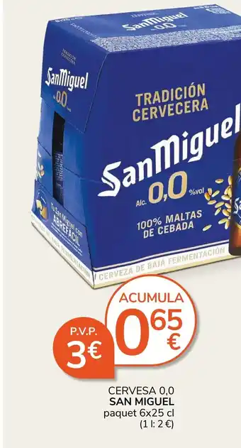 Supermercados Charter San Miguel oferta