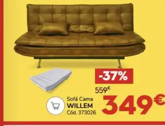 Conforama Sofá Cama WILLEM Cód. 373026 oferta