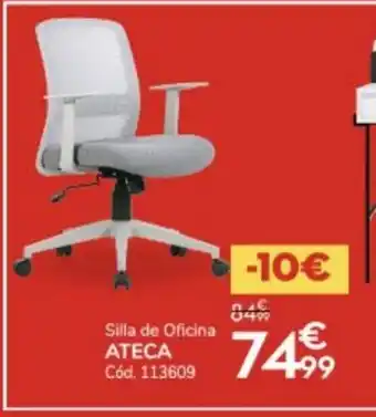 Conforama Silla de Oficina ATECA Cód. 113609 oferta