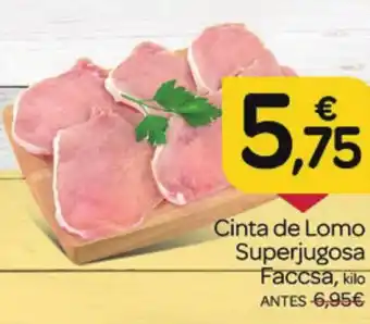 Supermercados El Jamón Cinta de Lomo Superjugosa oferta