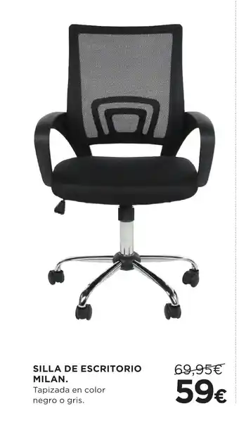 Hipercor SILLA DE ESCRITORIO MILAN. oferta