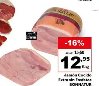 Masymas Jamón Cocido Extra sin Fosfatos BONNATUR oferta