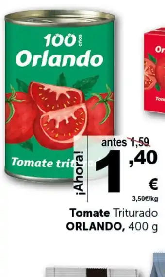 Masymas Tomate Triturado ORLANDO, 400 g oferta