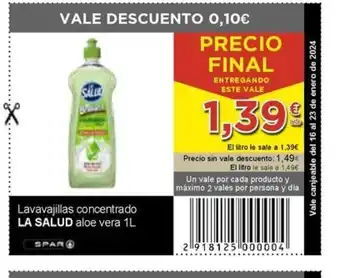 SPAR LA SALUD oferta