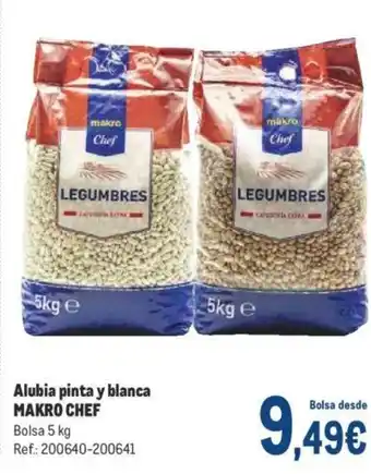 Makro Alubia pinta y blanca MAKRO CHEF oferta