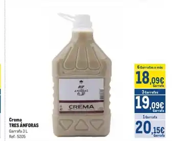 Makro Crema TRES ÁNFORAS oferta