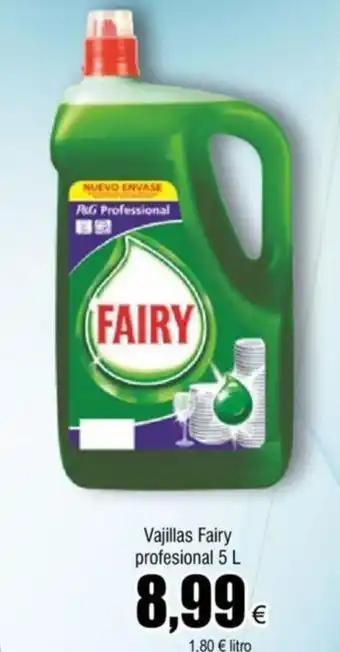 FROIZ Vajillas Fairy profesional 5 L oferta