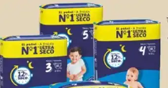 FROIZ Pañal Dodot azul T3 (62 u), T4 (58 u) o T5 (54 u) unidad oferta