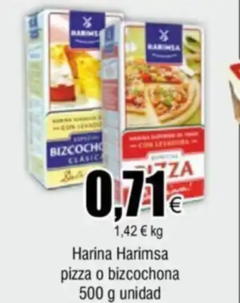 FROIZ Harina Harimsa pizza o bizcochona 500 g unidad oferta