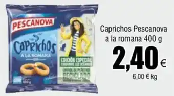 FROIZ Caprichos Pescanova a la romana 400 g oferta