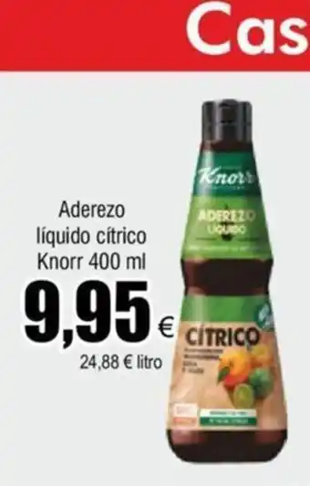 FROIZ Aderezo líquido cítrico Knorr 400 ml oferta