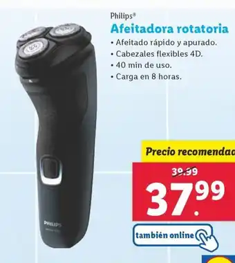 Lidl Afeitadora rotatoria oferta