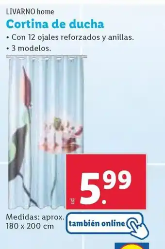 Lidl Cortina de ducha oferta