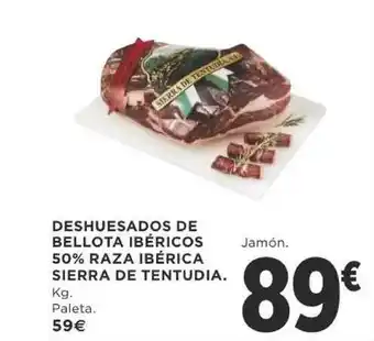 Supercor Deshuesados De Bellota Ibéricos 50% Raza Ibérica Sierra De Tentudia Kg oferta