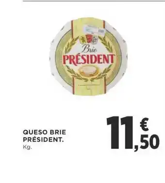 Supercor Queso Brie Président Kg oferta