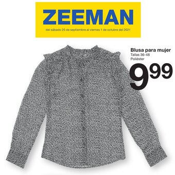 Zeeman Blusa para mujer oferta