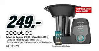 MediaMarkt Cecotec Robot De Cocina 04138-mambo 10070 oferta