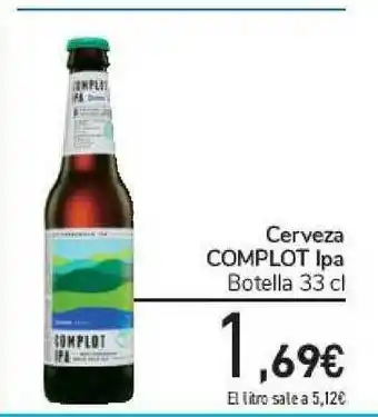 Carrefour Cerveza Complot Ipa 33cl oferta