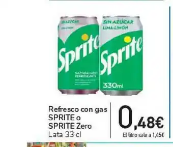 Carrefour Refresco Con Gas Sprite O Sprite Zero 33cl oferta