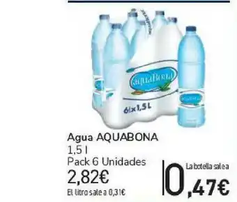 Carrefour Agua Aquabona 1,5l oferta