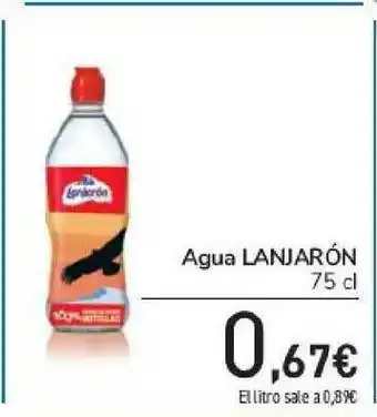 Carrefour Agua Lanjarón 75cl oferta