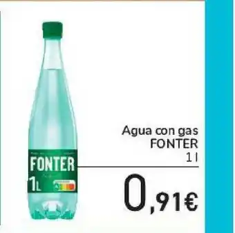 Carrefour Agua Con Gas Fonter 1l oferta